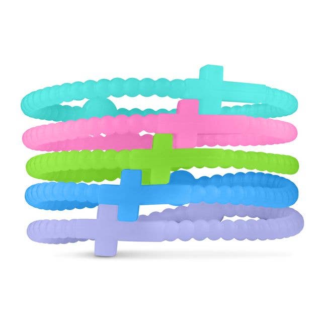 Jesus Bracelets (silicone cross bracelets)